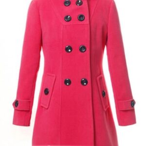 Pink winter jacket