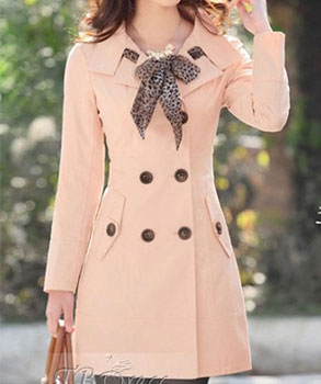Women's Winter Pink Coat