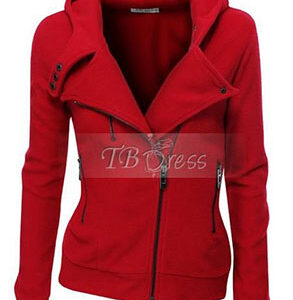 Women's Red Winter Jacket