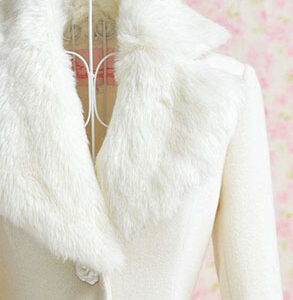 Women's winter fur coat