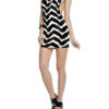 Zeebra Print Mini Dress